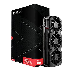 XFX AMD Radeon RX 7900 XT Triple Fan 20GB GDDR6 PCIe 4.0 Graphics Card $530 + Free Store Pickup