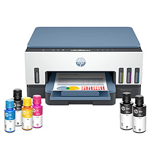 HP Smart Tank 7002 Wireless All-in-One Cartridge Free Color Ink Printer at $198