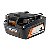 2 Ridgid standard 4ah batteries with charger and tool bag $69