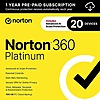 Norton 360 Platinum Antivirus Software for 20 Devices, Windows/Mac/Android/iOS, Download (21390621) $19.99