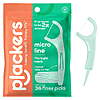 Plackers Micro Line Dental Tuffloss Fold-Out FlipPicks, Fresh Mint, 36 Count $0.25