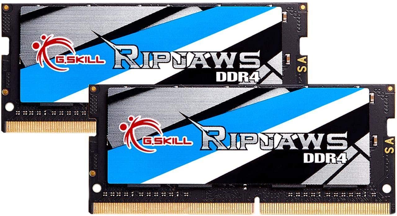 Amazon - G.Skill RipJaws DDR4 SO-DIMM Series 64GB (2 x 32GB) 260-Pin SO-DIMM DDR4 3200 $109.99