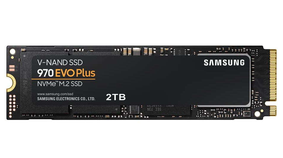 Limited-time deal: Samsung 970 EVO Plus SSD 2TB NVMe M.2 Internal Solid State Hard Drive, V-NAND Technology, Storage and Memory Expansion for Gaming, Graphics w/ Heat Con - $110.75
