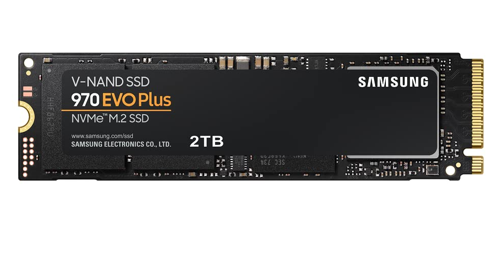 Samsung 970 EVO Plus SSD 2TB NVMe M.2 Gen 3 $66 Amazon warehouse Like-new