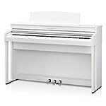 Kawai CA49 88-Key Grand Feel Compact Digital Piano w/ Bench (White) $1349 + Free Shipping