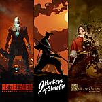 Xbox Digital: 9 Monkeys of Shaolin + Ash of Gods: Redemption + Redeemer: Enhanced Ed. $2