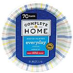 Walgreens Complete Home 70ct x 2 Packs Paper Plates $6.05