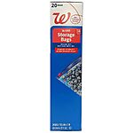 Walgreens Food Storage Bags (select) 88c each, free pick up at $10