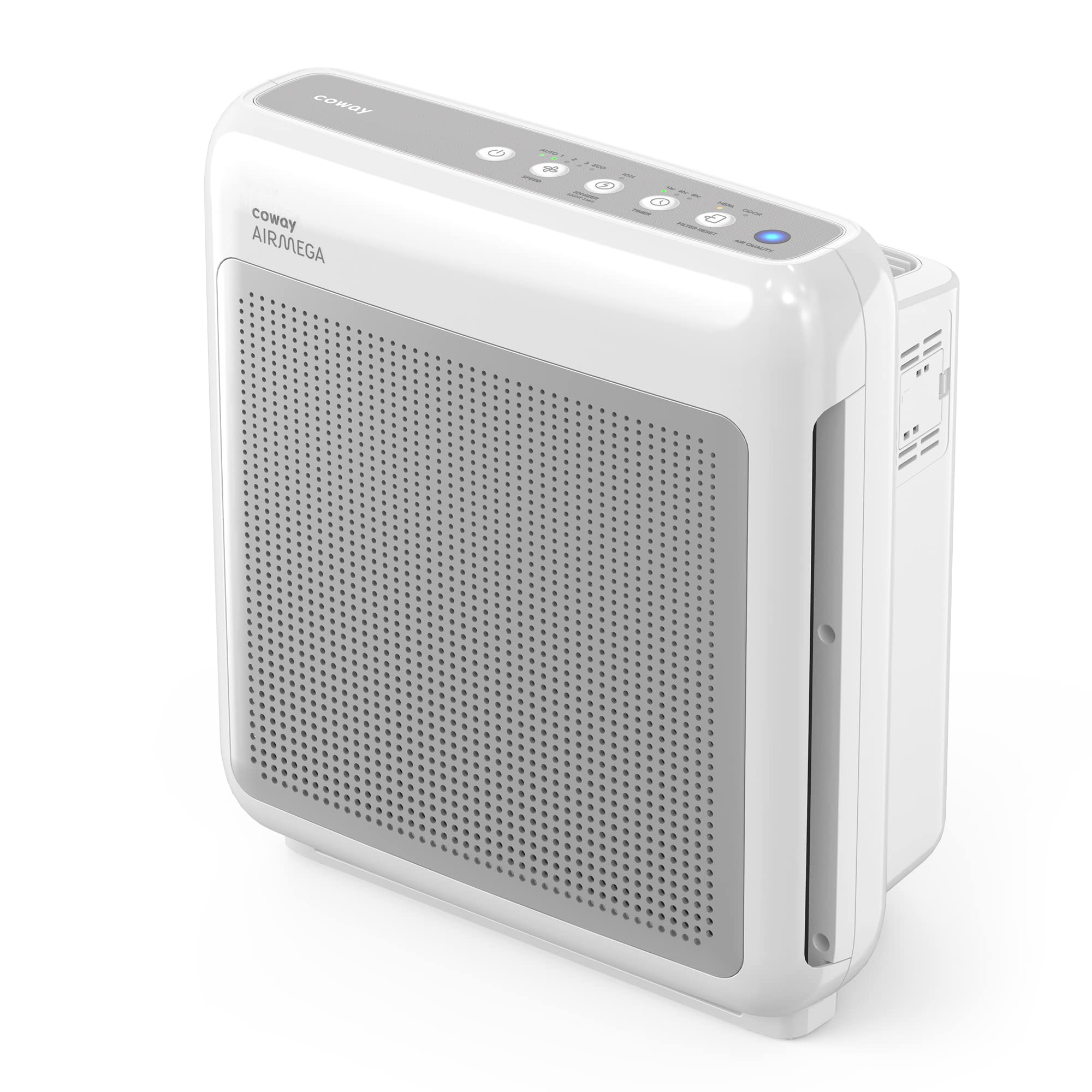 Coway Airmega AP-1512HH(W) True HEPA Purifier with Air Quality Monitoring, Auto, Timer, Filter Indicator, and Eco Mode, 16.8 x 18.3 x 9.7, White $151.47