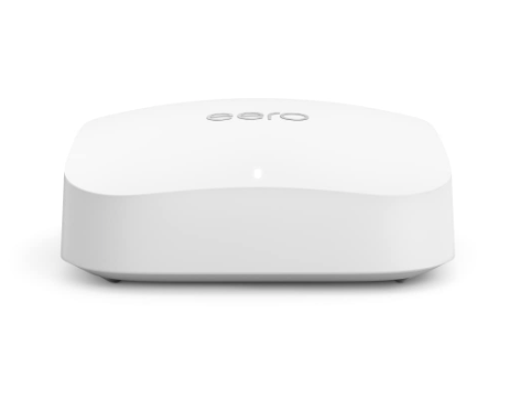 Limited-time deal: Amazon eero Pro 6E mesh Wi-Fi router | 2.5 Gbps Ethernet |Coverage up to 2,000 sq. ft. | Connect 200+ devices | Ideal for streaming, working, and gamin - $184.99