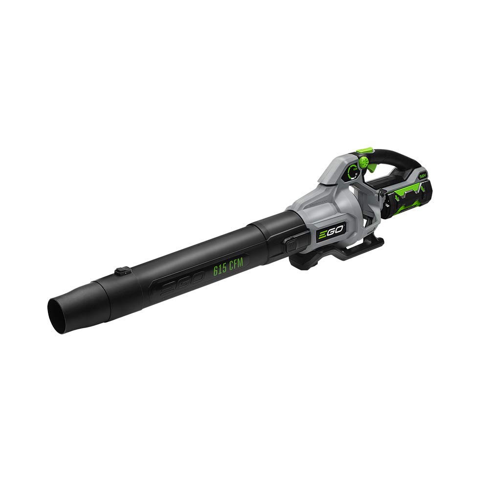 Limited-time deal: EGO Power+ LB6151 615 CFM Variable-Speed 56-Volt Lithium-ion Cordless Leaf Blower with 2.5Ah Battery and Charger, black - $153