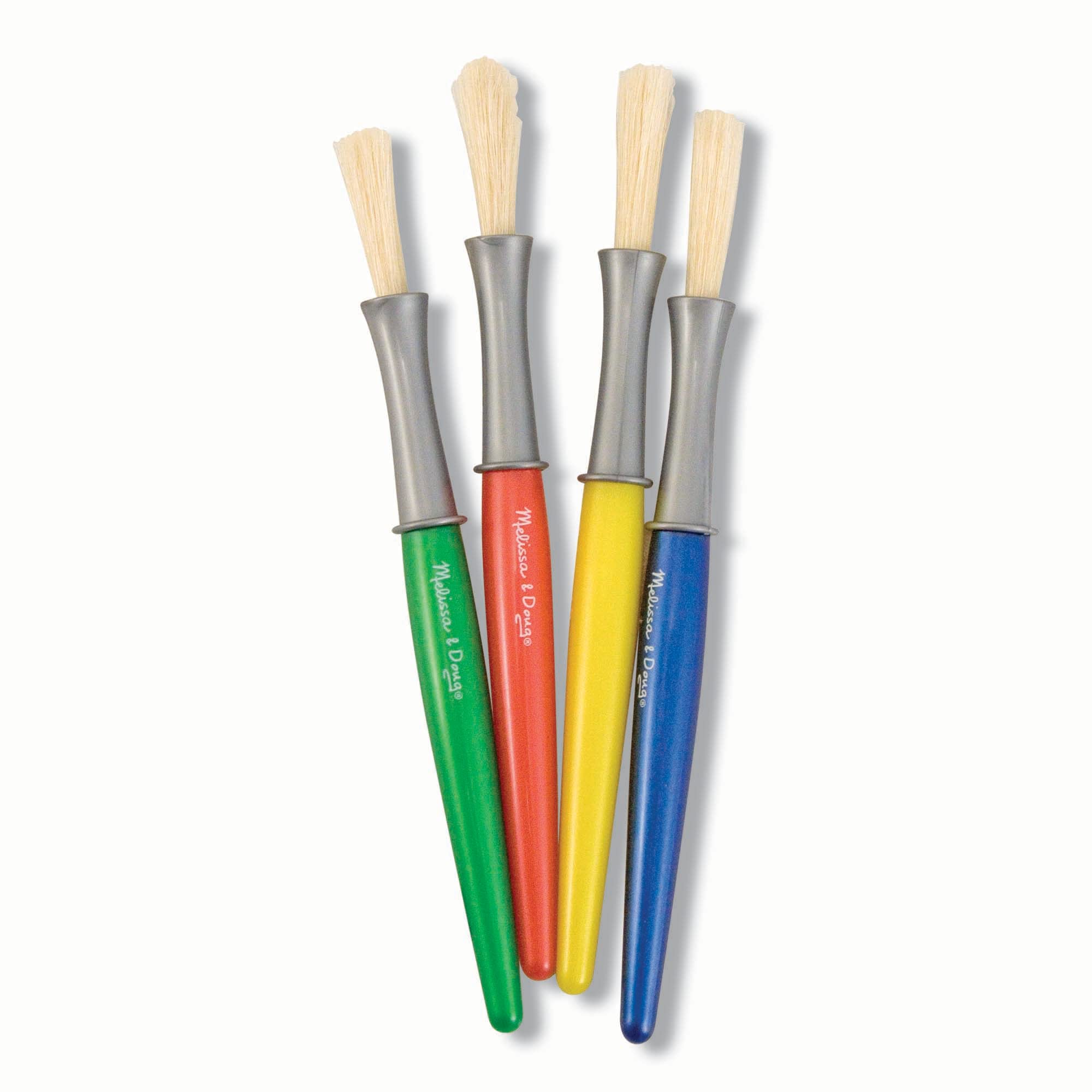 Melissa & Doug Large Paint Brush Set With 4 Kids' Paint Brushes - $2.25