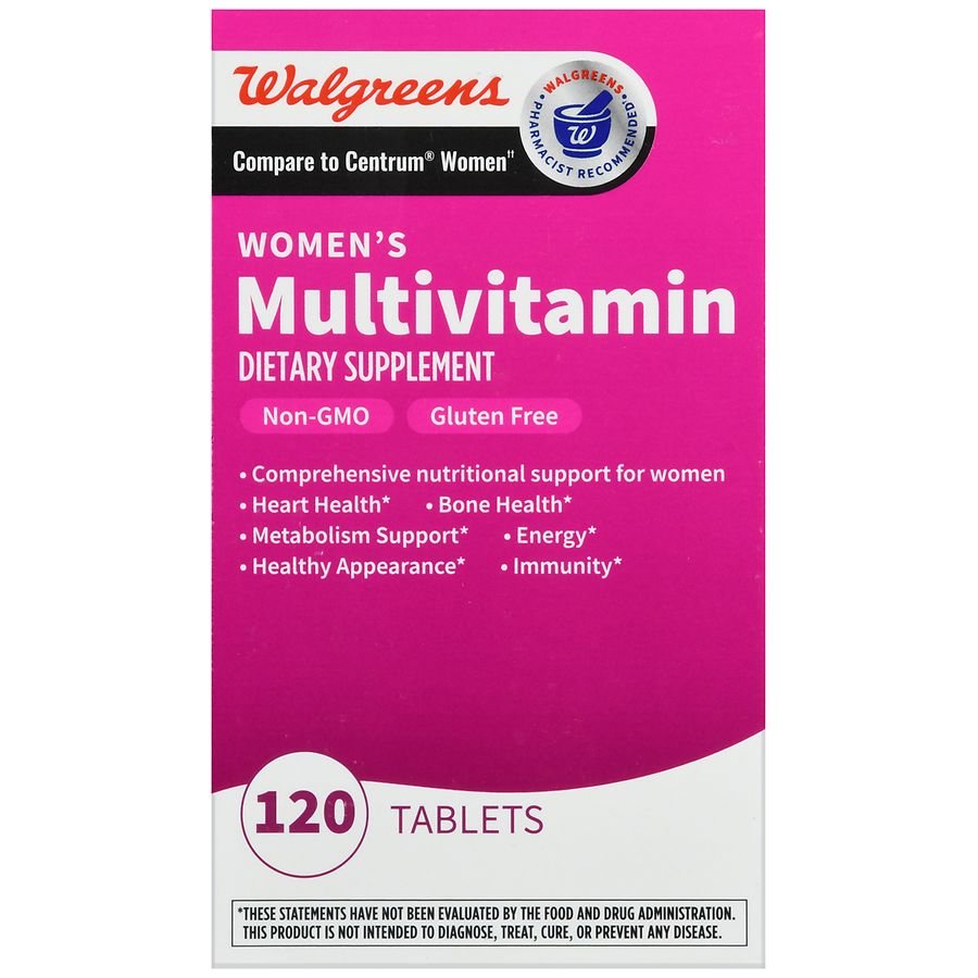 Walgreens: Men's or Women's Walgreens Brand Multivitiamins 240ct (2 x 120) $9, free store pu w/$10 minimum