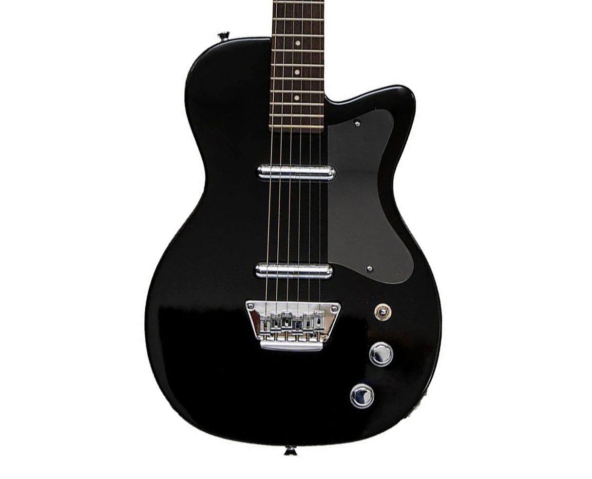 Silvertone 1303 Series Single Cut Guitar - Black - Open Box $199