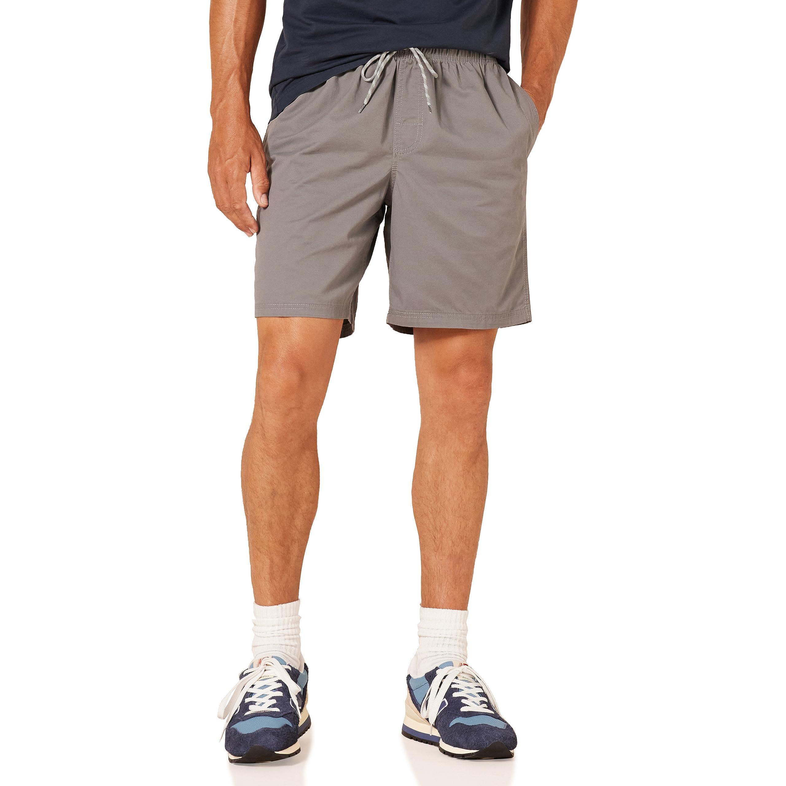 Amazon Essentials Men's Drawstring Walk Short (Available in Plus Size), Grey, X-Large $7.4
