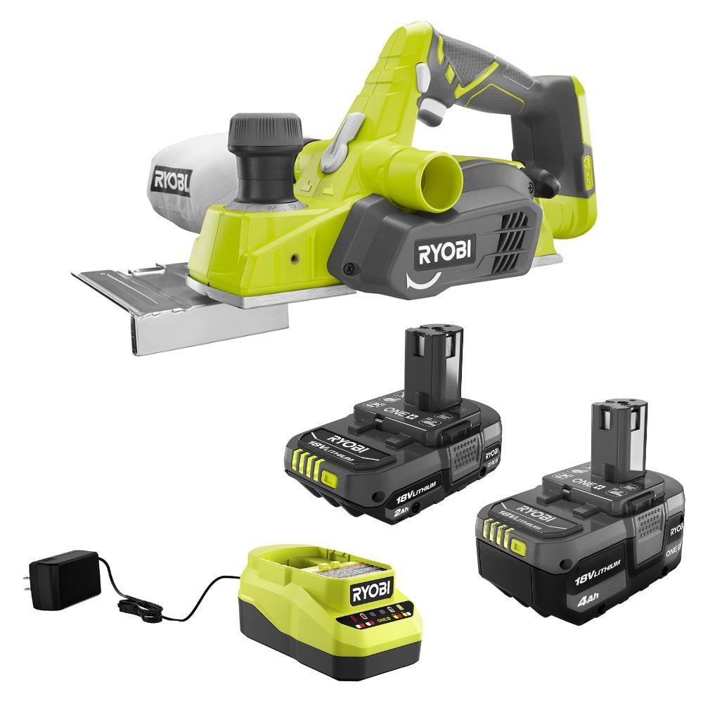 (And other kits as well)ONE+ 18V Lithium-Ion 4.0 Ah Battery, 2.0 Ah Battery, and Charger Kit with ONE+ Cordless 3-1/4 in. Planer $79