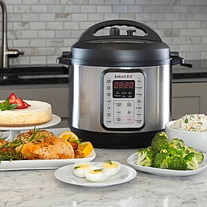 Instant Pot 6qt 9-in-1 Pressure Cooker Bundle : Target