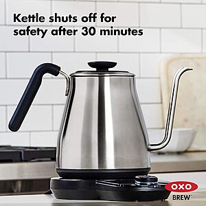 1L OXO Brew Gooseneck Electric Hot Water Kettle