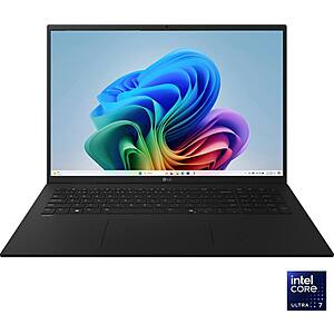 LG gram 17" Laptop: 2560x1600, Ultra7 258V, 32GB RAM, 1TB SSD, 3.22lbs $1300 + Free Shipping
