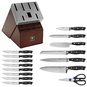16-Piece HENCKELS Forged Accent Self-Sharpening Knife Block Set $137.05 + Free Shipping