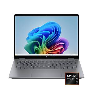 HP OmniBook X Flip: 14" FHD+ IPS Touch, Ryzen AI 7, 24GB DDR5, 1TB SSD $749.99