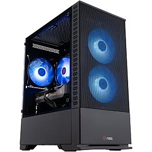 ABS Cyclone Aqua Gaming PC: i5-14400F, RTX 5060, 32GB DDR4, 1TB SSD $899.99