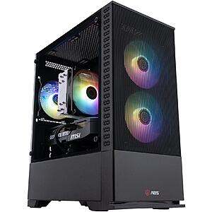ABS Cyclone Aqua Gaming PC: Intel Ultra 7 265KF, RTX 5070, 32GB DDR5, 1TB SSD $1529.99
