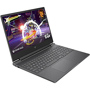 HP Victus 15: 15.6" FHD 144Hz IPS, Ryzen 7 7445HS, RTX 4050, 16GB DDR5, 512GB SSD $649.99