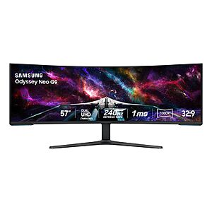 Samsung Odyssey G9 57" 240hz Dual 4k Ultrawide Monitor - $1499 at all major retailers