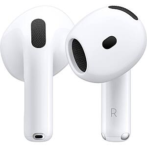 Apple AirPods 4 Wireless Earbud Headphones w/ USB-C Charging Case $90 + Free Shipping