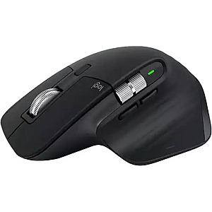 Logitech MX Master 3S Bluetooth Wireless Mouse 8K DPI Quiet Clicks Black $79
