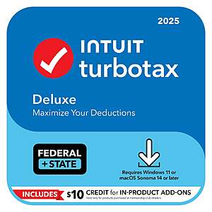 TurboTax - Costco discount starts 1/19 Monday - from $36.99 to 75.99 depending on version $44.99