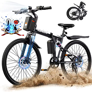 Varun M26-3 Folding Electric Bike for Adults $161
