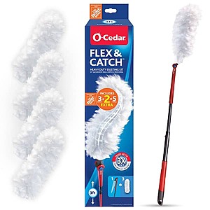 Select Home Depot Stores: O-Cedar Flex & Catch Heavy Duty Dusting Kit w/ 5 Refills $1.50 (In-Store Purchase Only)