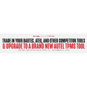Autel TPMS Free Trade in Promo $10
