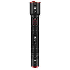 Costco Members: Infinity X1 7000L Dual Power Rechargeable Flashlight $20 + Free S&H