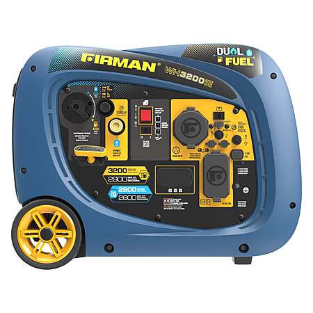 Costco Daily Deal 12/7 - Firman 2900 watt running/3250 watt peak dual fuel inverter generator, plus other deals $299