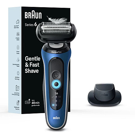 Braun Series 6-6120 Rechargeable Wet & Dry Shaver $35.99