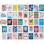 40-Count American Greetings Deluxe Birthday Card Assortment $8.85