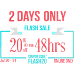 Honeyville 20% Off 2 Day Flash Sale - July 20,21 - Coupon Code: FLASH20