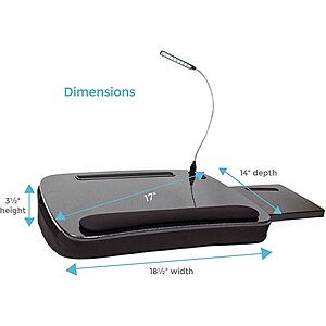 Sofia + Sam Memory Foam Lap Desk