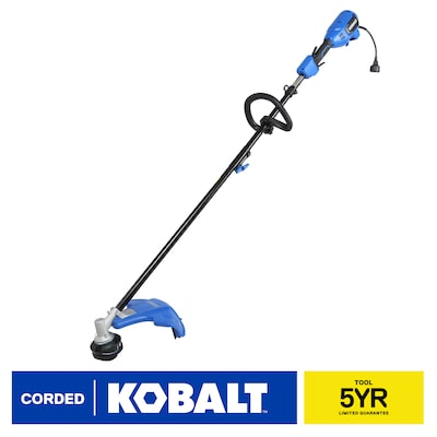 Kobalt 10-Amp 18-in Corded Electric String Trimmer with Attachment Capability in the Corded Electric String Trimmers department at Lowes.com $29