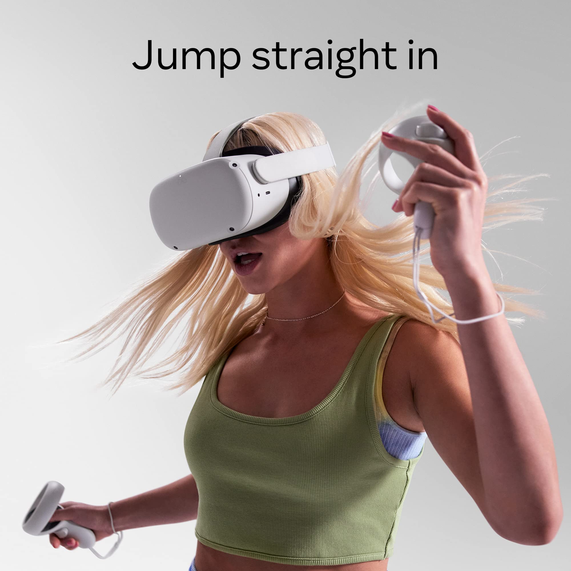 Meta Quest 2 — Advanced All-In-One Virtual Reality Headset — 128 GB $249
