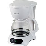 Brentwood Appliances TS-212 4-Cup Coffee Maker, White $5.38 + Free Prime Shipping