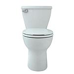 American Standard Cadet 3 FloWise 2-piece 1.28 GPF Round Front Toilet in White $99 @ Home Depot