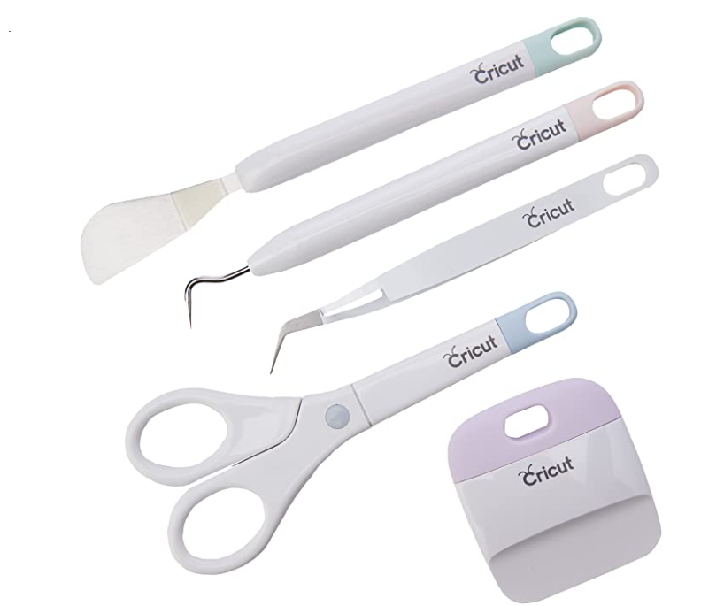 Cricut Basic Tool Set - 5-Piece Precision Tool Kit for Crafting and DIYs, Perfect for Vinyl, Paper & Iron-on Projects, Great Companion for Cricut  $7.18