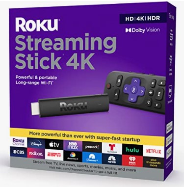 Roku Streaming Stick 4K 2021 $39
