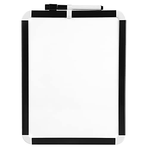 Amazon Basics Small Dry Erase Whiteboard, Magnetic White Board with Marker and Magnets - 8.5&quot; x 11&quot;, Plastic Frame $3.31
