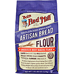 5-Lb Bob's Red Mill Artisan Bread Flour Unbleached Enriched 15 for $51.90 + Free Shipping