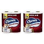 12-Count Charmin Ultra Strong Mega Rolls Toilet Paper + $5 Amazon Credit $15.15 w/ Subscribe &amp; Save